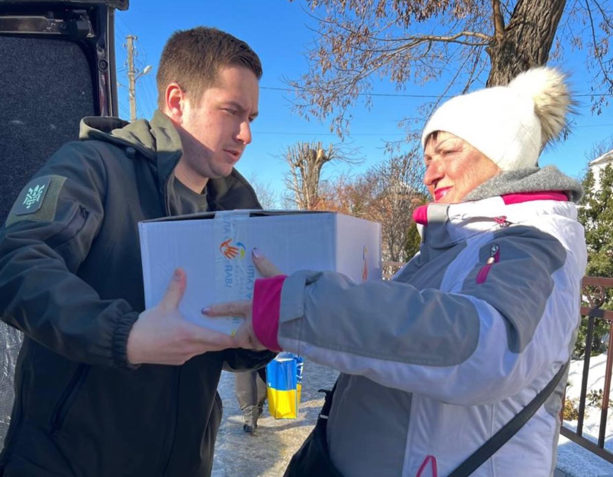 В сильні морози — зігрівають добрі справи!